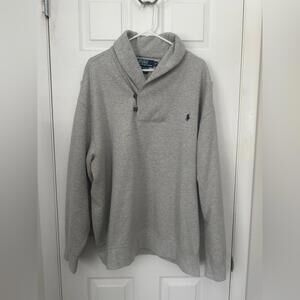 Polo Ralph Lauren Gray Pullover Sweatshirt Sweater - 2XB BIG